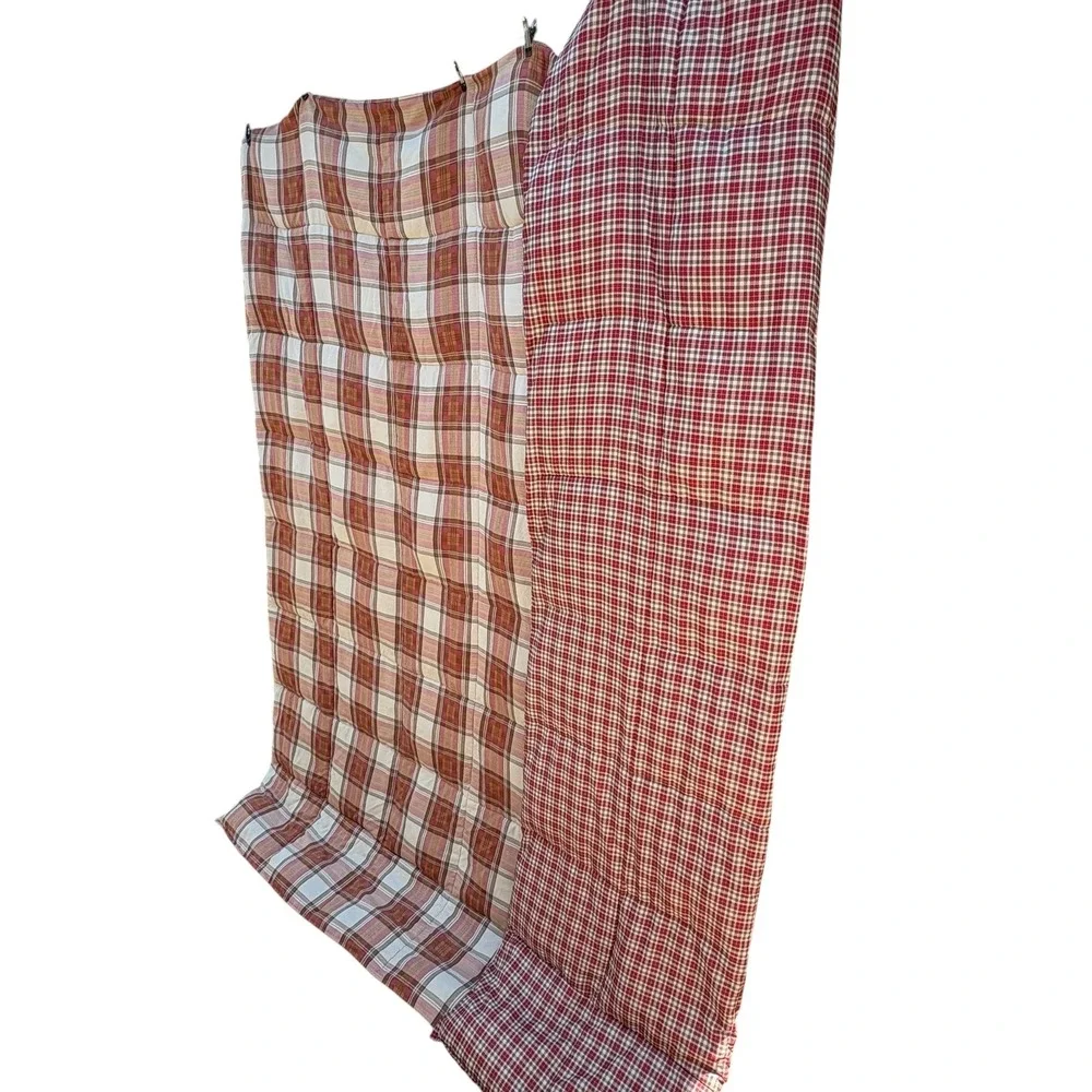Eddie Bauer Home Reversible Edgewood Plaid Micro Suede Comforter Full/Queen